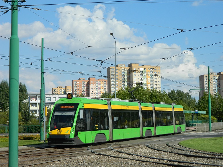 Solaris Tramino S105P. MPK Poznan #548