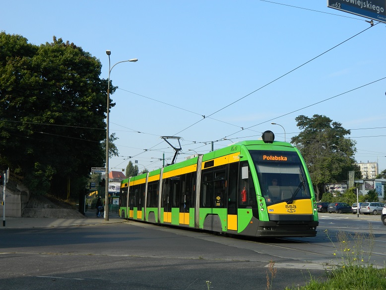 Solaris Tramino S105P. MPK Poznan #553