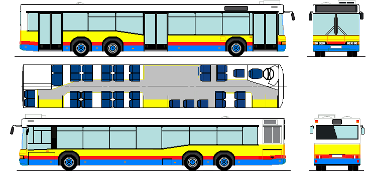 Neoplan N4020TD Megatrans. KM Pock